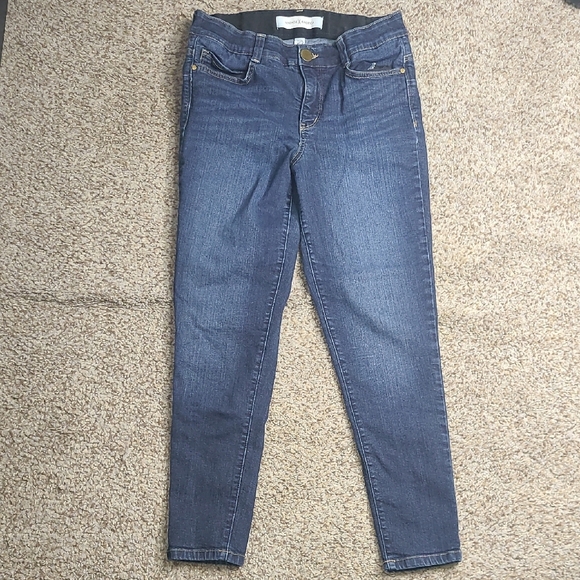 Vintage America Blue Skinny Jeans Classic Style - Picture 1 of 6